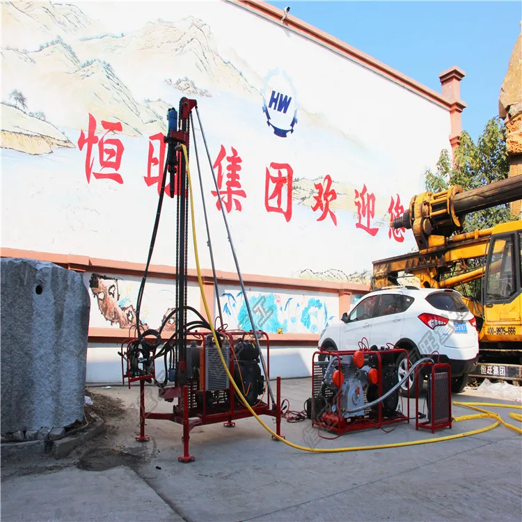 Soil investigation core drilling machine for mineral exploration taking sample