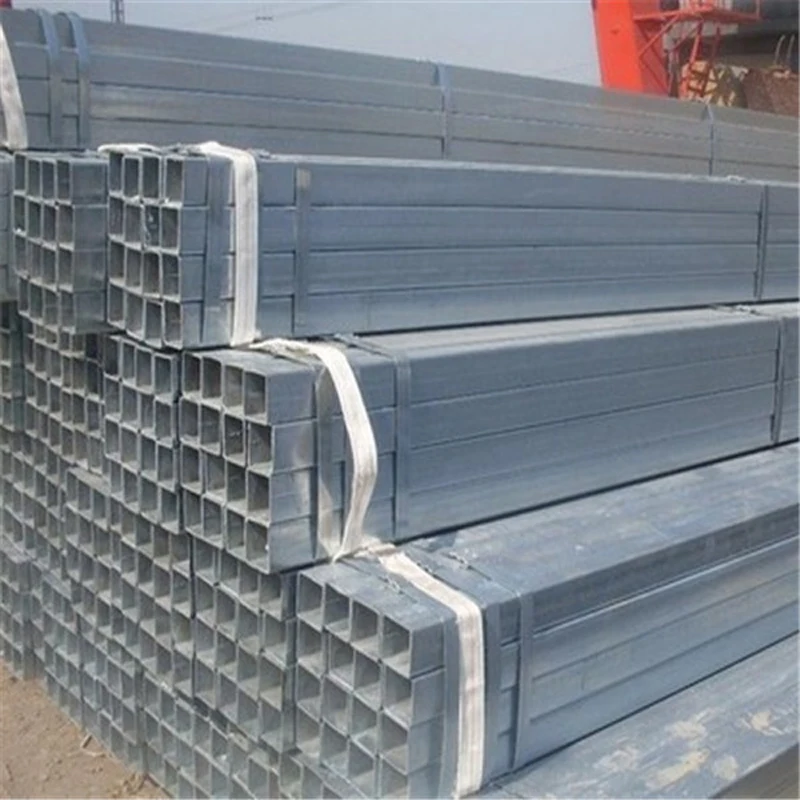 RHS 120 X 120 mm Hot Dipped Galvanized Steel Square Furniture Pipe