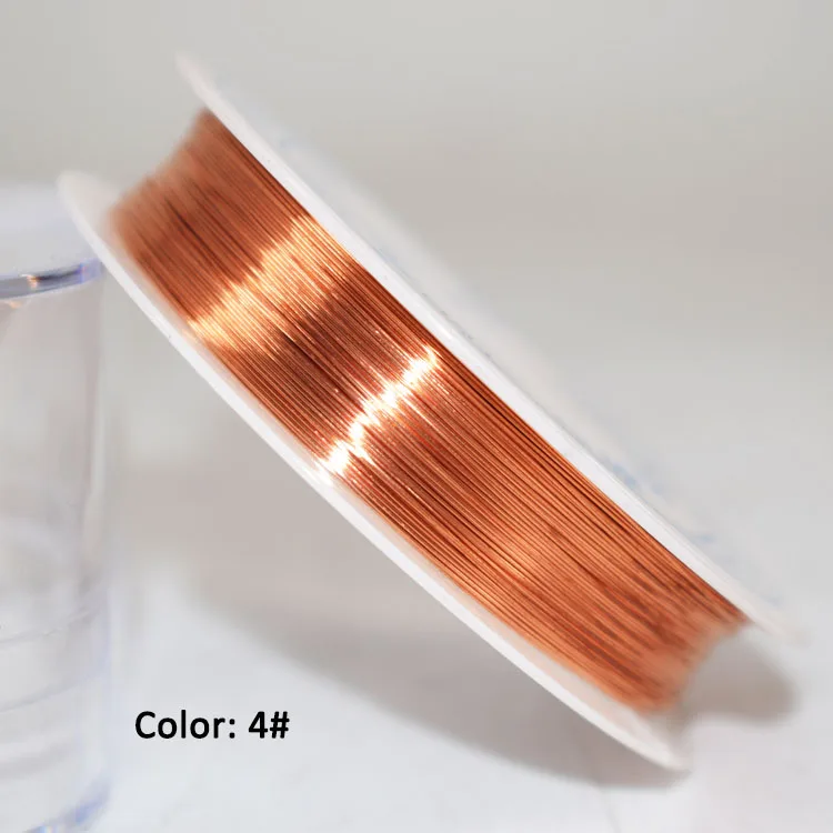 Factory direct sales 0.3mm handmade copper cord weaving metallic thread