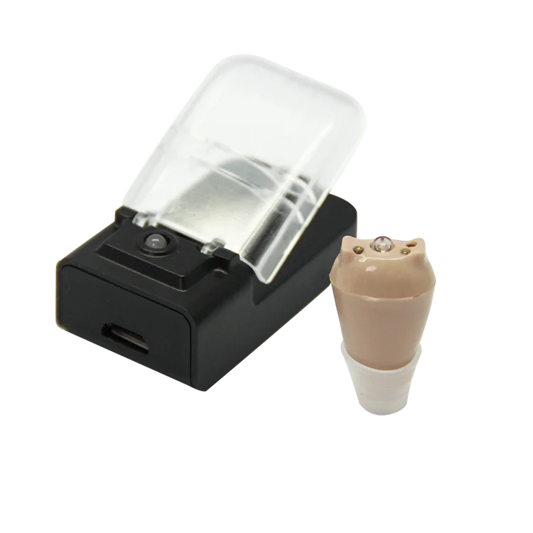 NEW Rechargeable Invisible ITE Hearing Aid Product In-ear Earphone