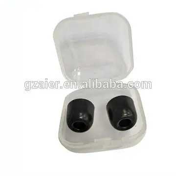 
With flexible core to fit most earphones foam eartips 