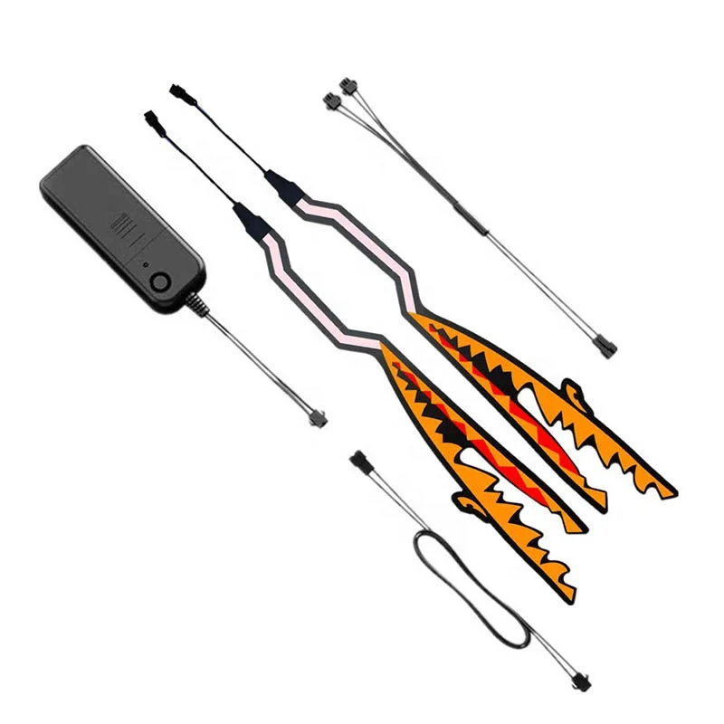 
Outdoor Waterproof Bicycle Led Motorcycle Helmet Light Strip Flexible El Light Strip 