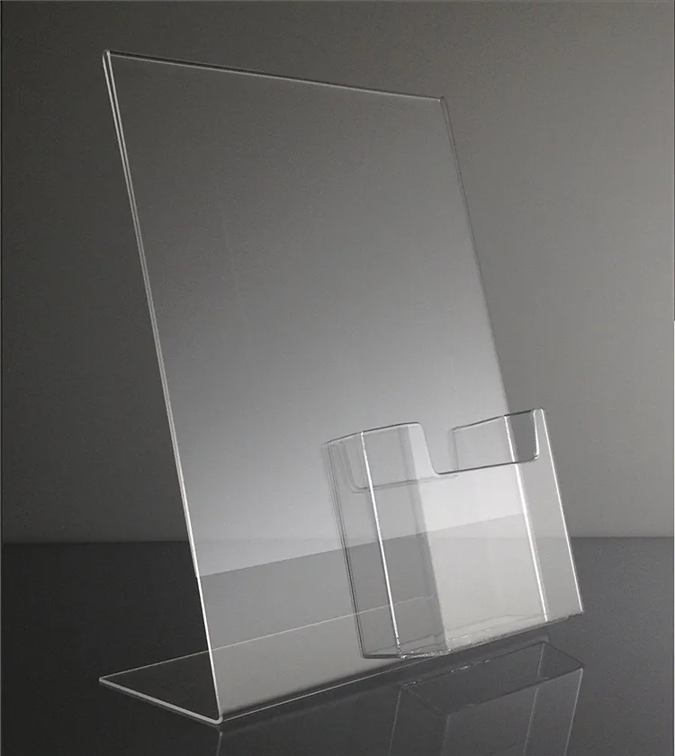 Special Design Clear Plastic Acrylic Book Display Stand