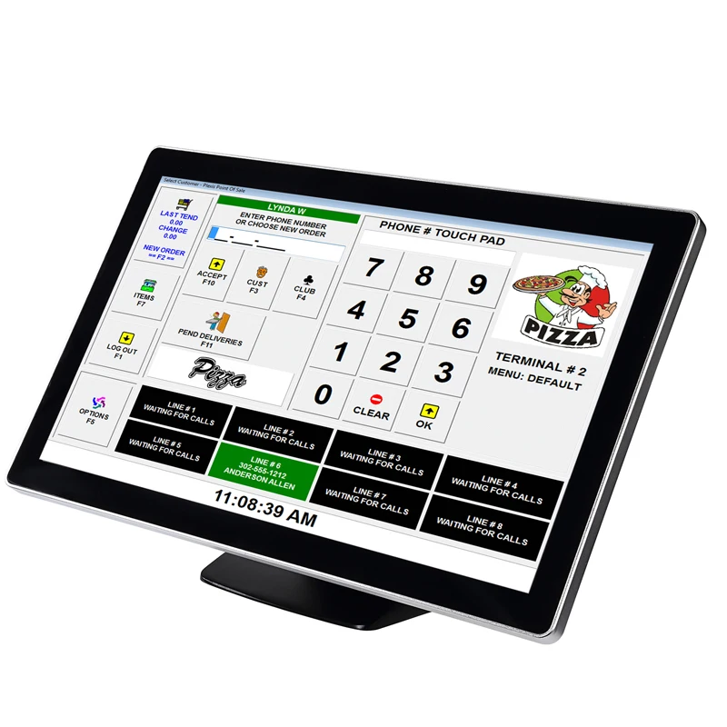 
 Сенсорный экран емкостный все в одном ПК POS  