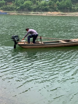 ZONGSHEN New Condition and Gasoline Fuel Type China Outboard Motor