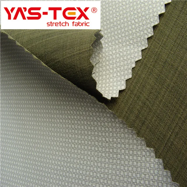 Waterproof breathable tpu coated summer jacket fabric