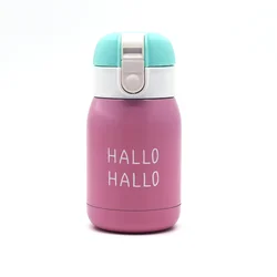 Customized Logo 304 Stainless Steel Children Thermos Flask