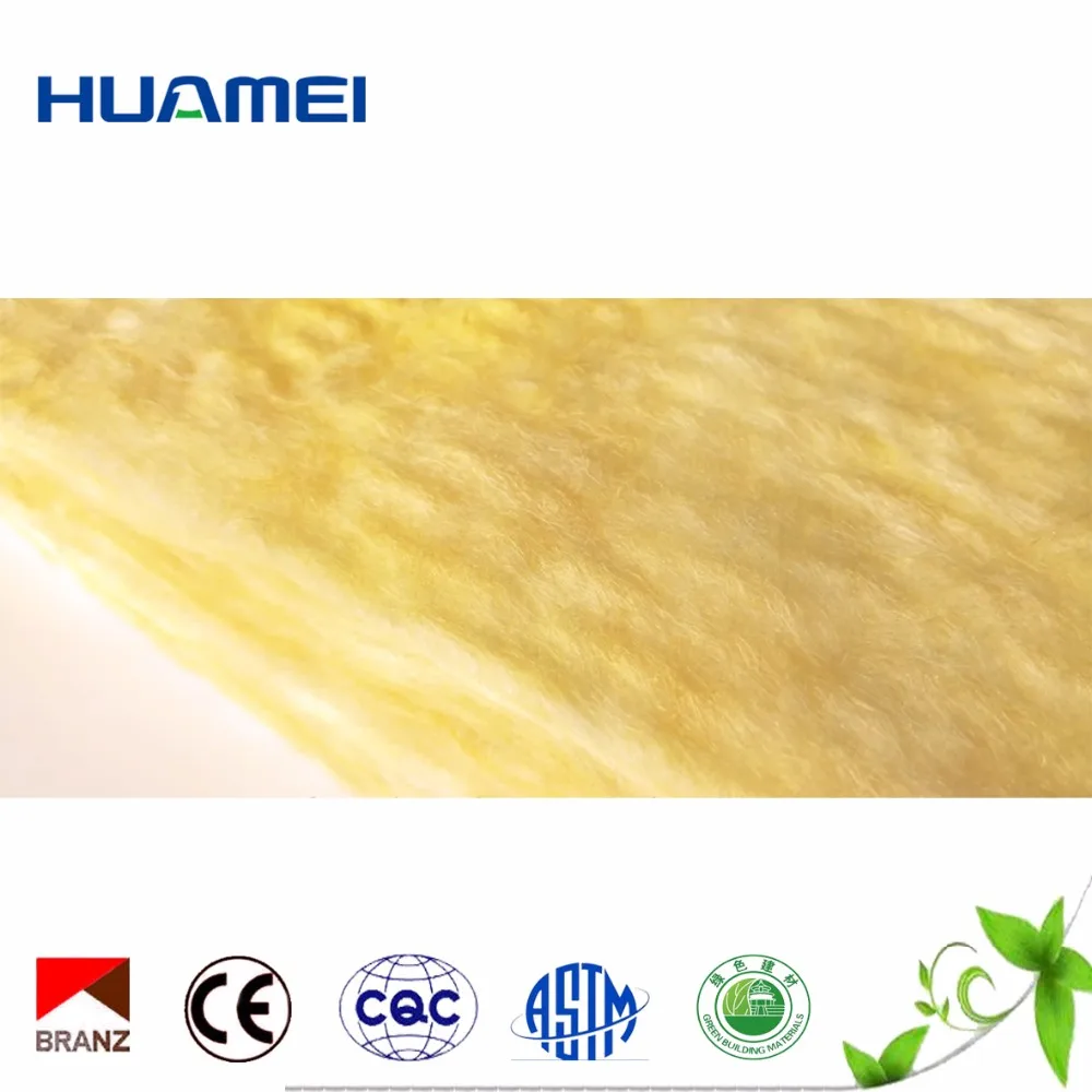 
10-48 kg/m3 density glasswool blanket fiberglass felt price 