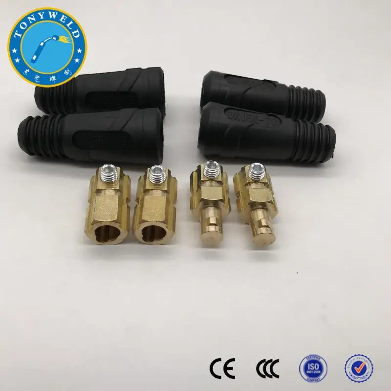 Tig Welding DKJ Female Cable Joint 35-50mm 50-70mm Connector