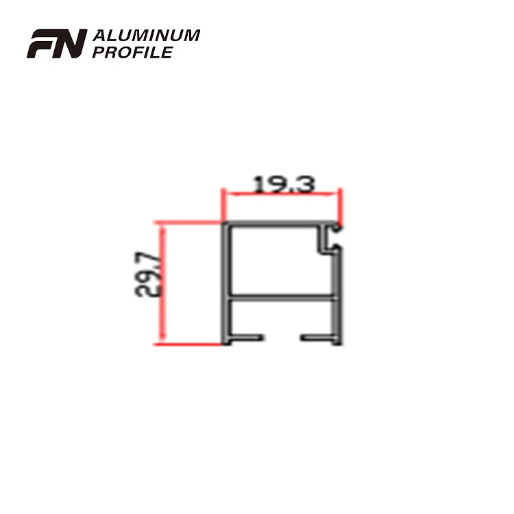 Extrusion for Curtain Wall Aluminium Window Profile Cheap aluminum Custom extrusion aluminium window profile price