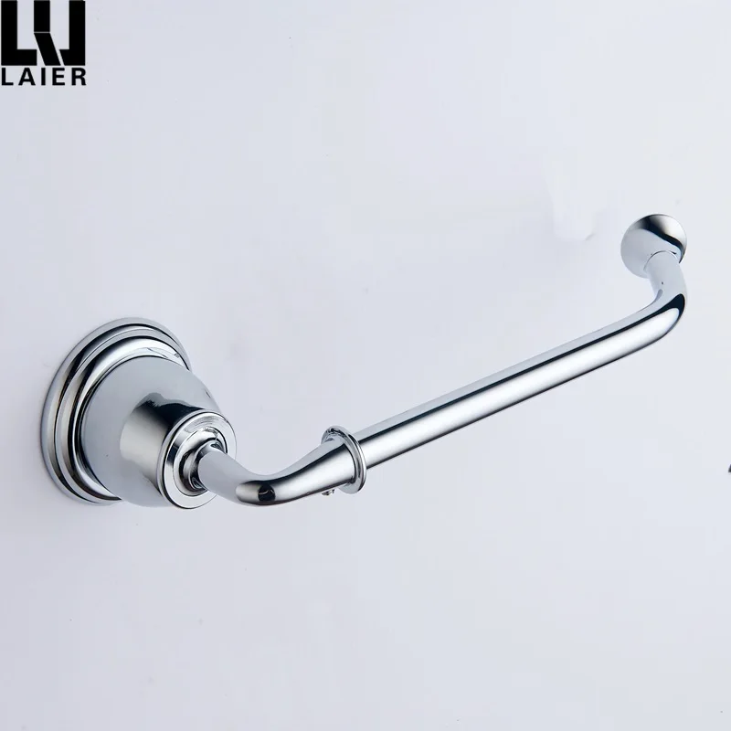 
6 pieces Luxury gold design wall mounted Brass bathroom accessories set 