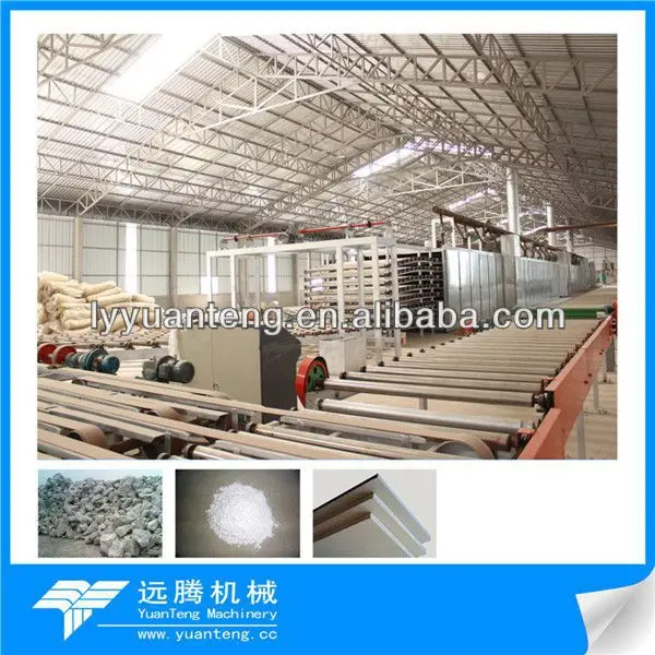 gypsum plasterboard production line