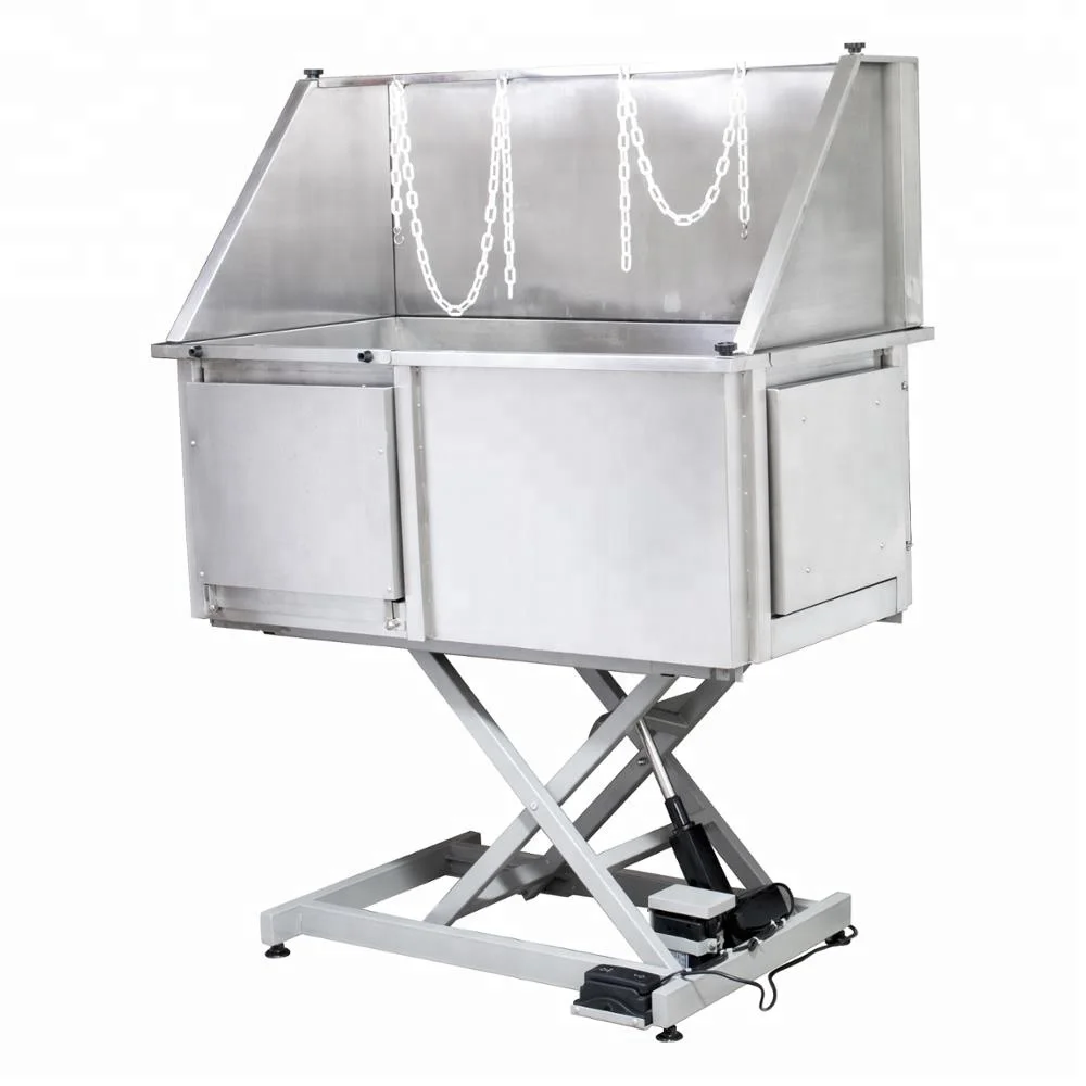 Hot Sale LT-1608 Electric Lifting Pet Bathtub(two doors)