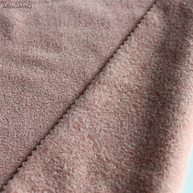 super soft 100% poly dyeing fleece fabric anti-static polar fleece fabric for textile