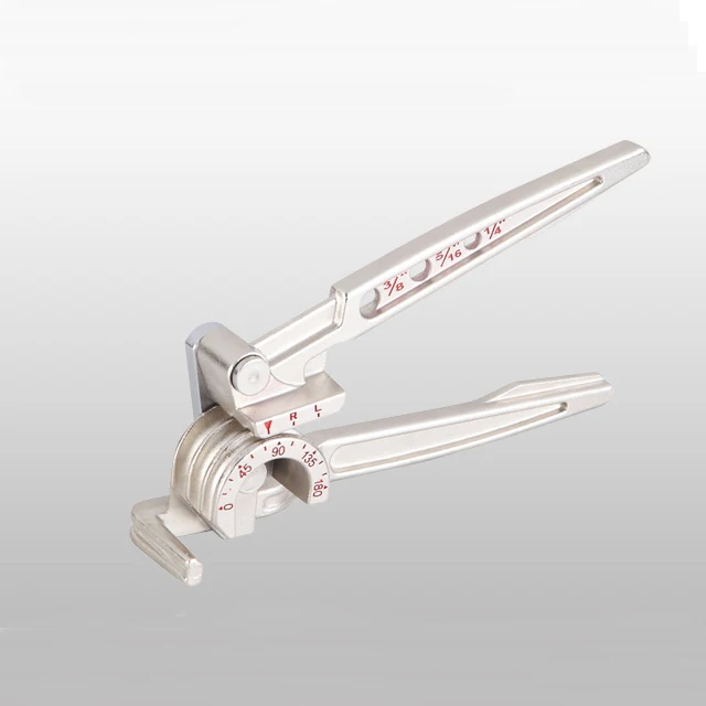 2-in-1Manual Ladder Type Tube Bender 3/8 Inch 1/2 Inch Size O.D.Tubing 180 Degree