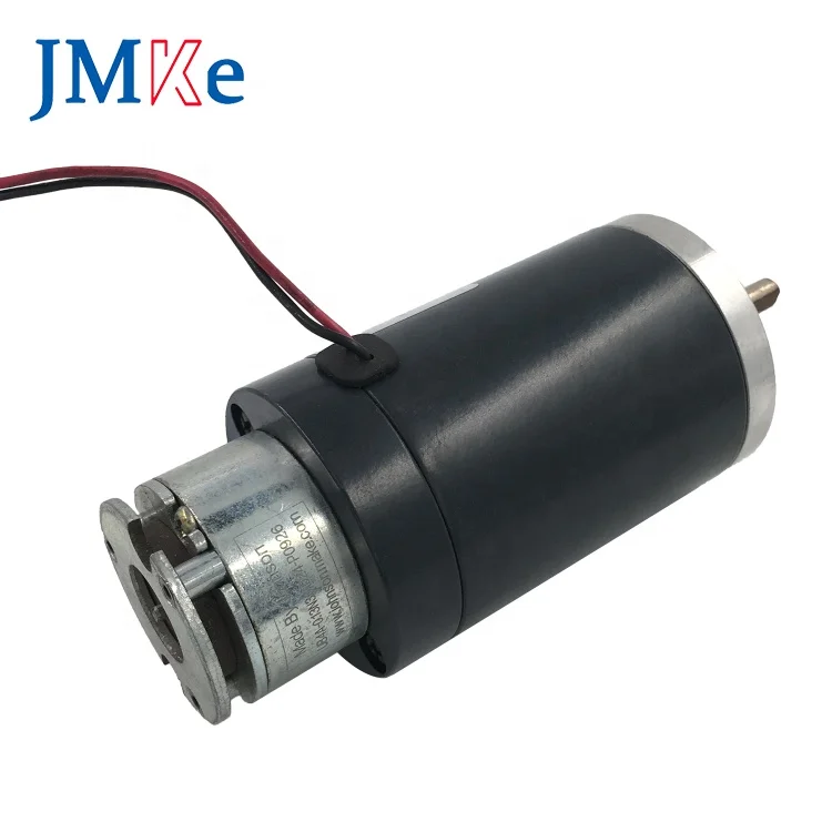 JMKE 12V 24V DC Customized Electric Motor with Brake for DIY brushed motor
