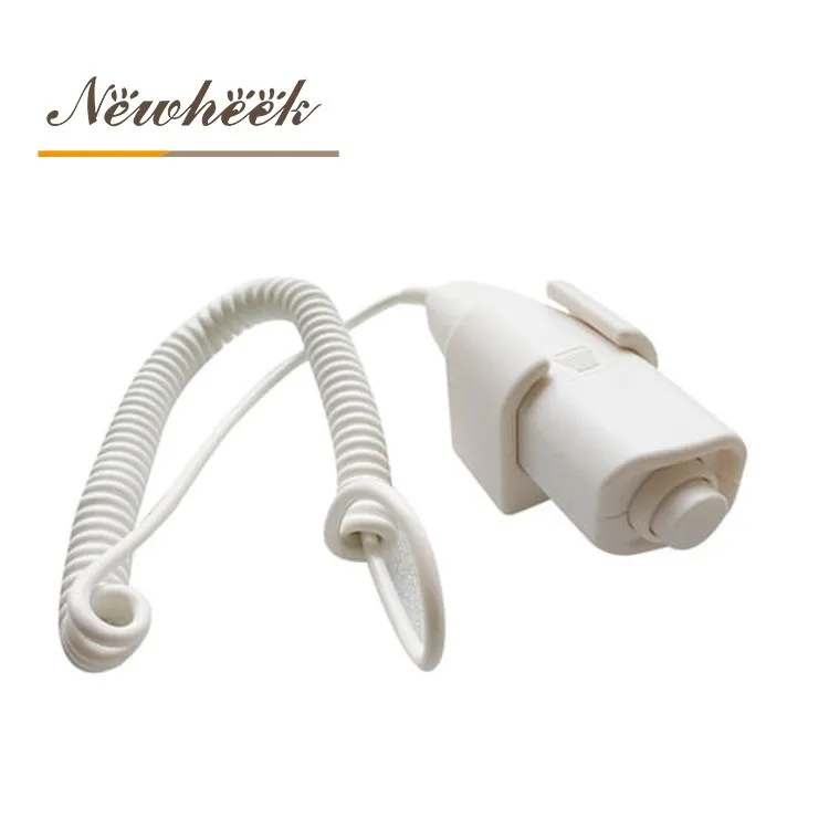 Two-position xray pre-exposure push button hand switch with inner OMRON micro switch with 3m-wire cord and customizeds lengths