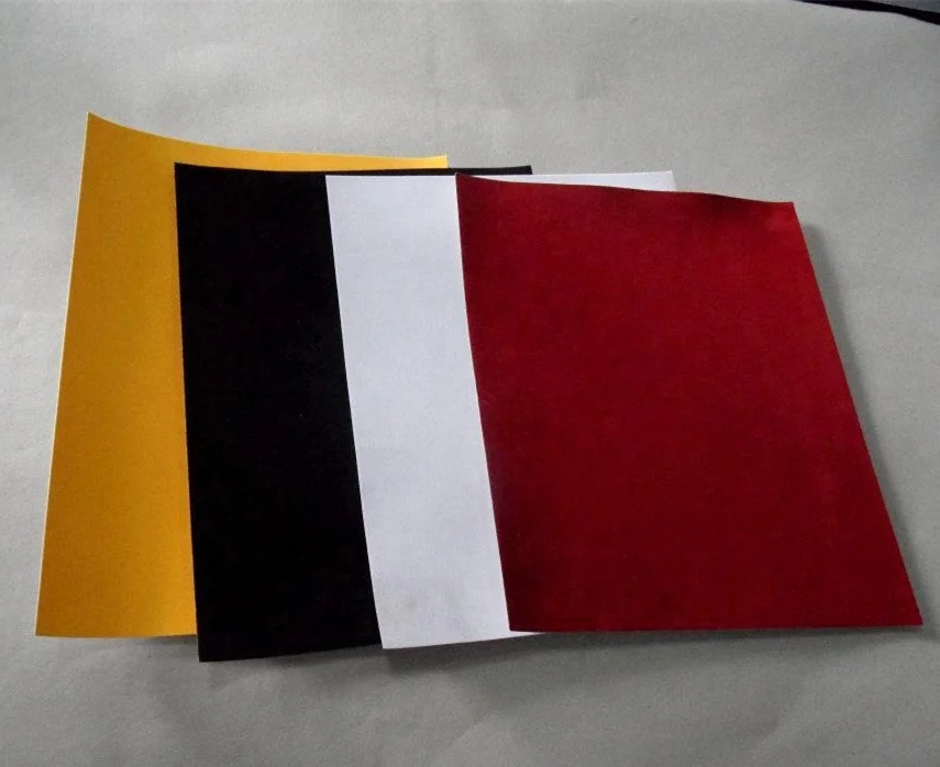 Velvet Self Adhesive Paper Velvet Flocked Paper