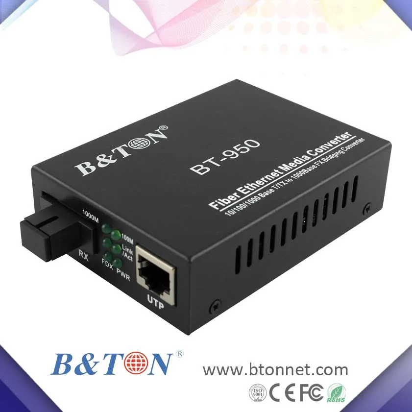 мedia сonverter 2 шт. 1 пара Волоконно-Оптический Media Converter Gigabit HTB-GS-03 10/100/1000 Мбит Порт SC
