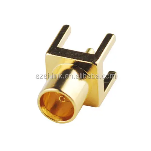 MCX Female PCB Board Straight RF Connector Adapter