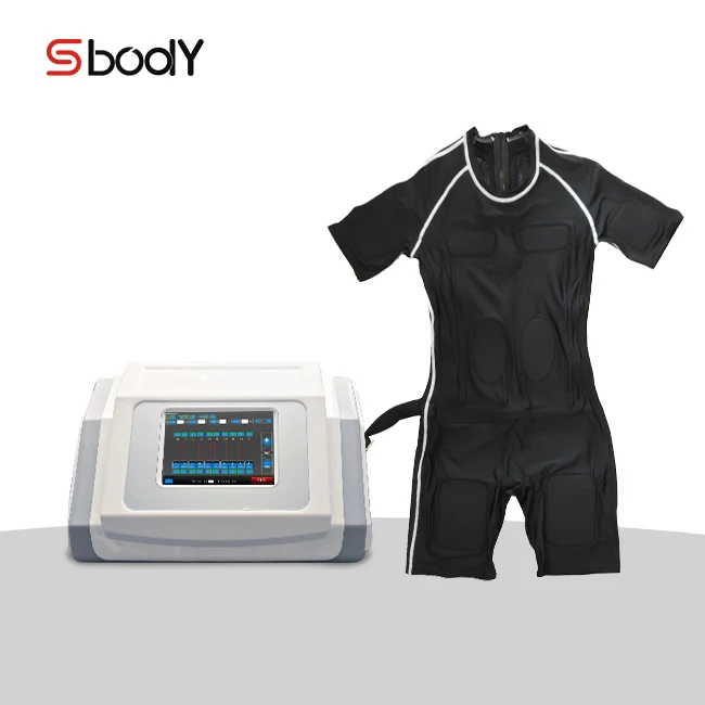 Wireless EMS bio suit electrostimulation fitness machine