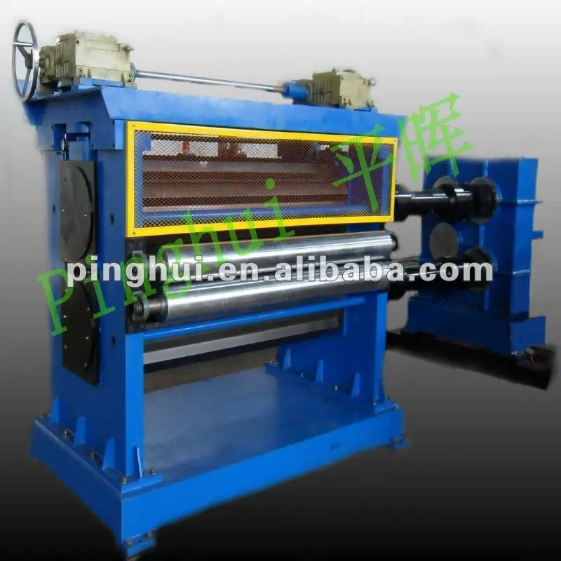 Popular automatic Customized Metal Plate Checkered steel Iron sheet embossing Machine manufacturer