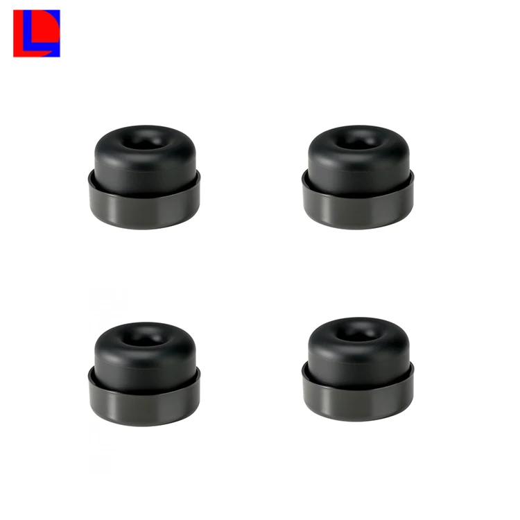 Customized good quality silicone rubber cap/rubber feet
