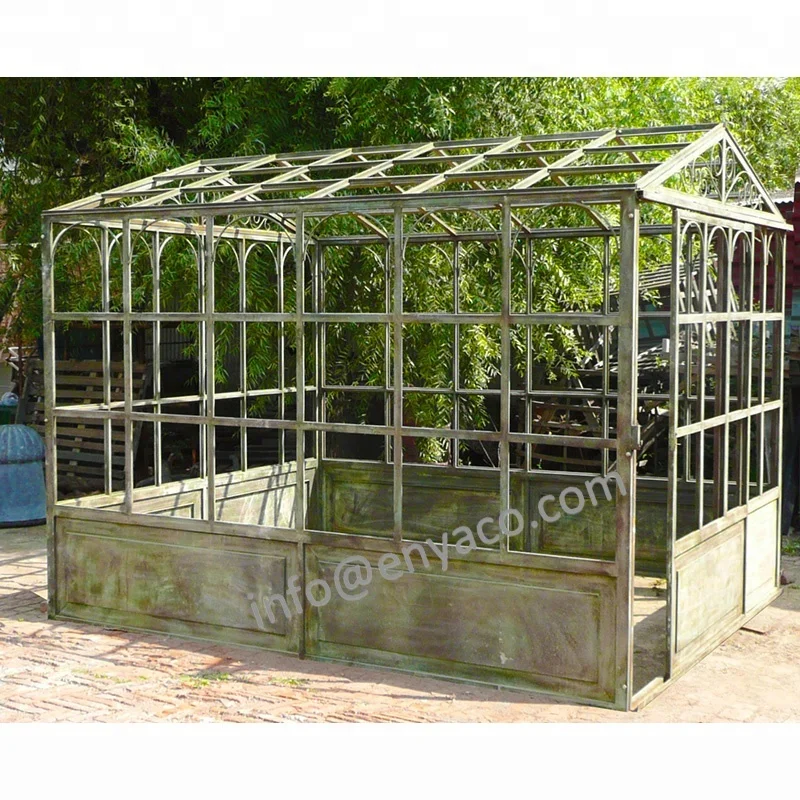Vintage Small Backyard Garden Other Greenhouses Shed Outdoor Metal Greenhouse Frame