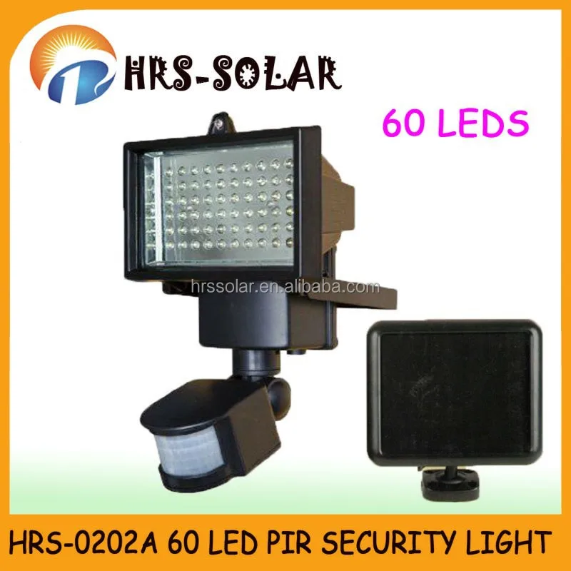 60 LED/SMD Solar motion sensor lamp PIR,solar security light