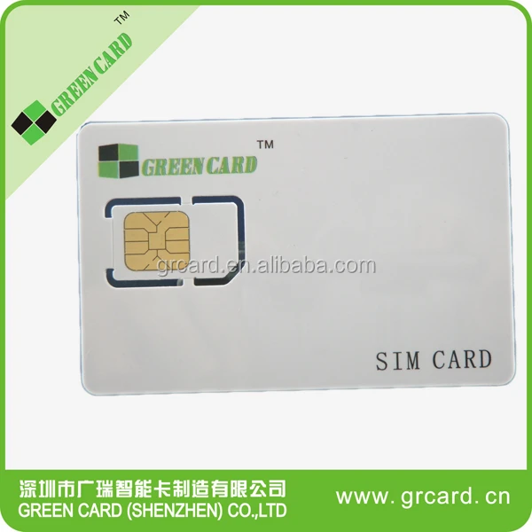 
2019 China manufactures supply high quality gsm test sim card with high quality for mobile phone from shenzhen 
