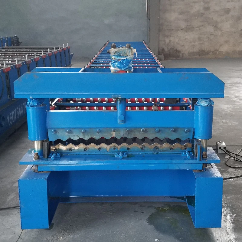 
Galvanized steel sheet profile metal roofing corrugated roll forming machines 