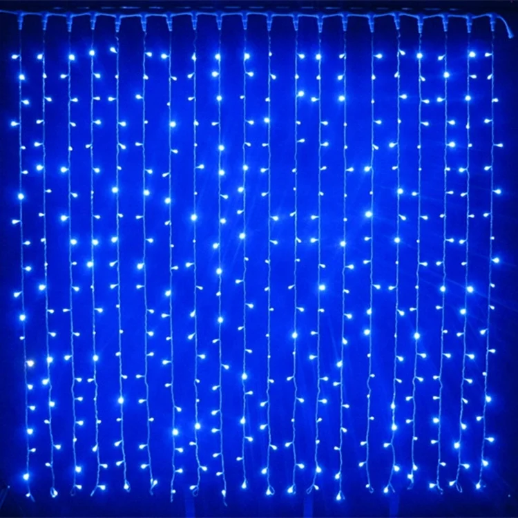 Led curtain lights for outdoor lighting