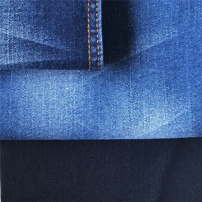 Rolls of stock jeans stretch raw denim fabric from factory