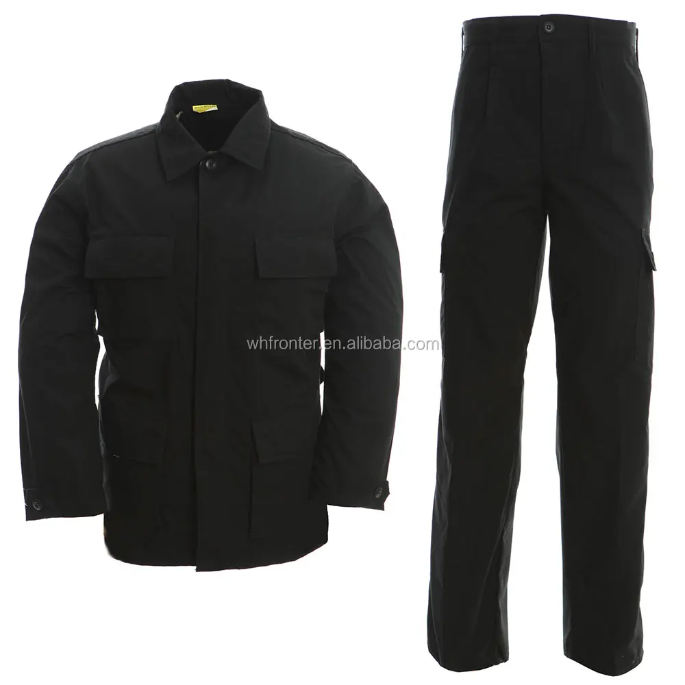 Бду черный военный камуфляж военных одежды