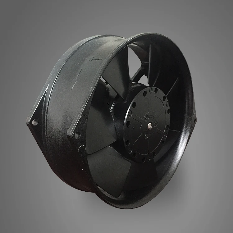 Jasonfan brand 220V 230V AC 172mm 150mm 55mm 224CFM oval metal blade axial cooling fan
