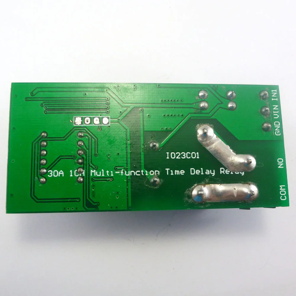 2pcs Dc 12v 30a High Power Delay Relay Board On Off Self
