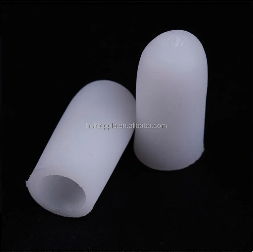 Мыс шапки плёнки силиконовые палец рукава гель для ног сепараторы предотвратить косточки, кукуруза, мозолей, блистер, молоток пальцами отсутствует