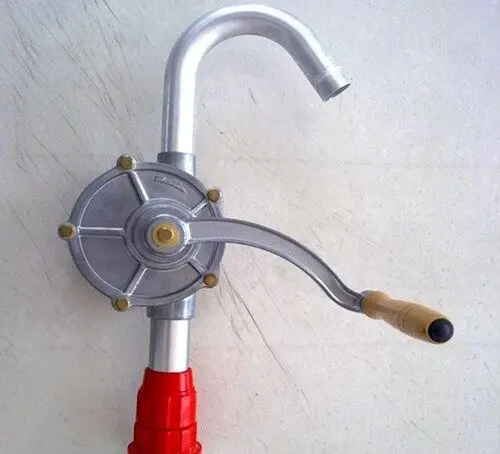 Hand crank water pump liquid transfer hand pump drum rotary hand pump 304 stainless steel