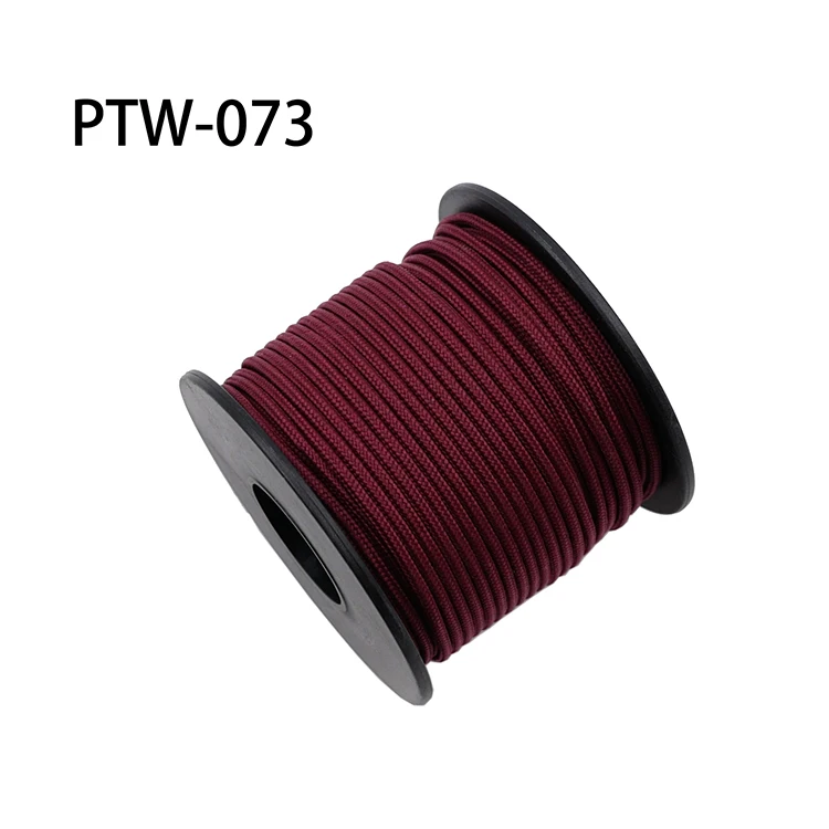 YOUGLE  100 feet Mil Spec Type I 3 Strand Core Outdoor Survival Parachute Paracord  Cord Lanyard Rope 2mm Diameter Cord Spool