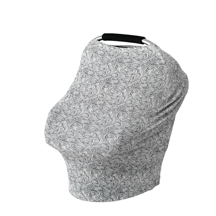 Factory custom  wholesale custom cotton nursing scarf breastfeeding cover