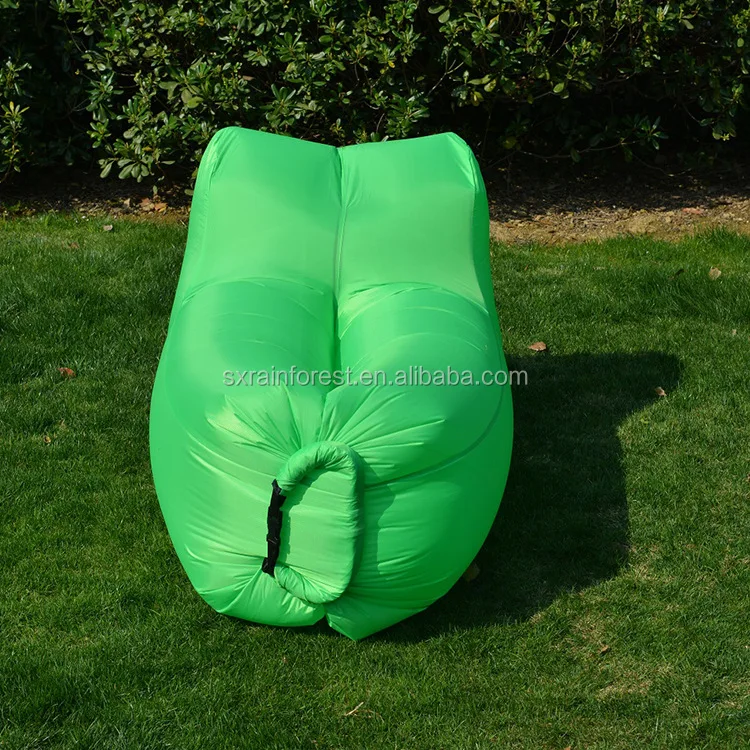 210D polyester Inflatable Lazy Air Sofa/ Fashion Travel Sleeping Bag /fast inflatable air sofa bed lounger chair