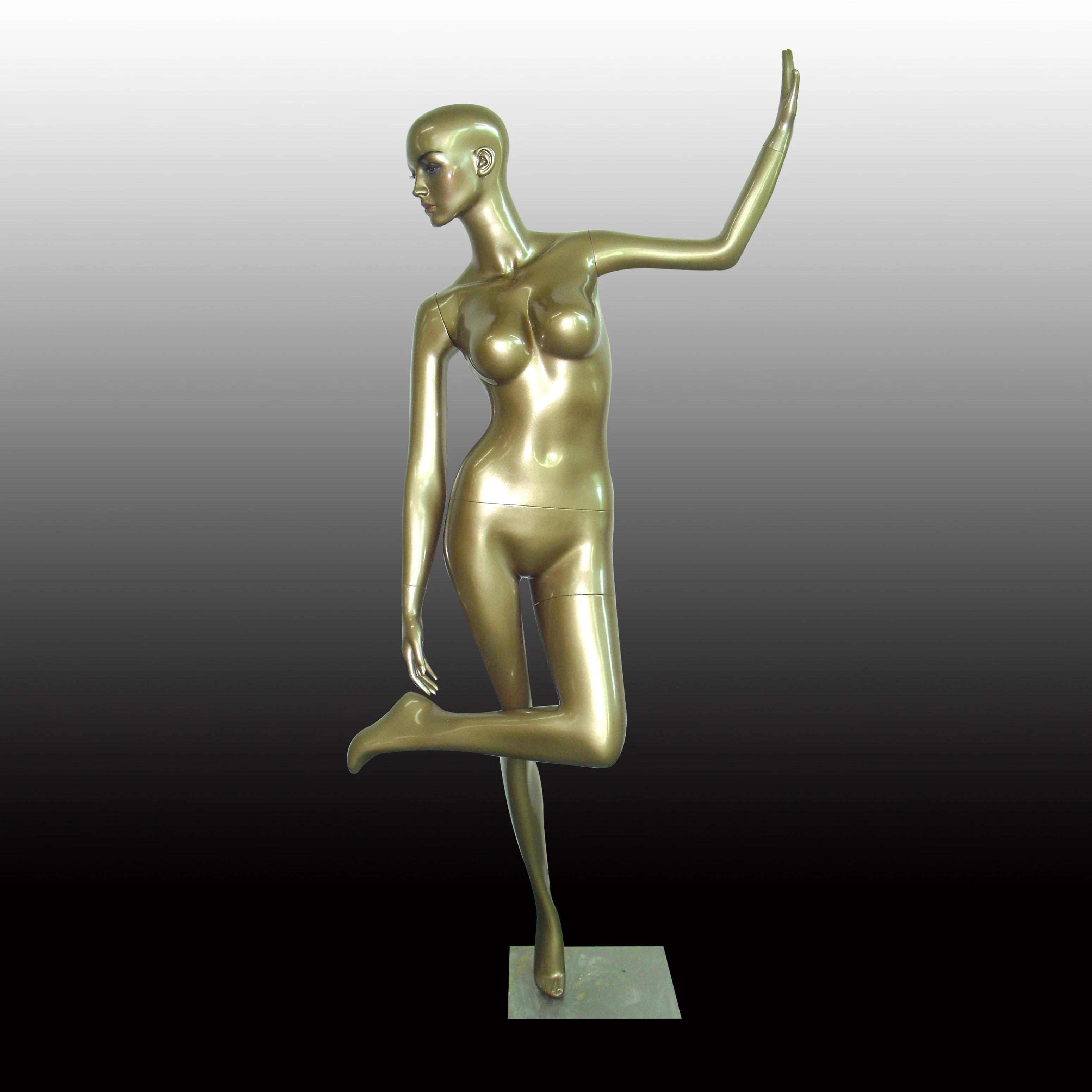 Fitness display,  yoga pose dummy, sports mannequins female