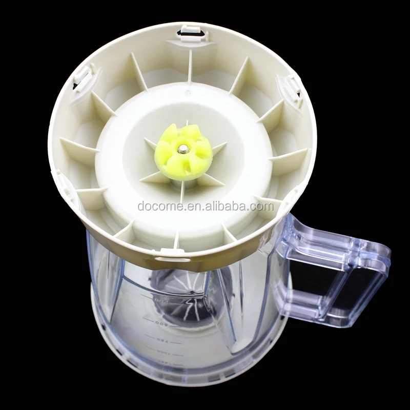 999 Blender Plastic Jar Set with Base Blade and Lid Blender Parts Assembly Blender Replacement for Philip Juicers