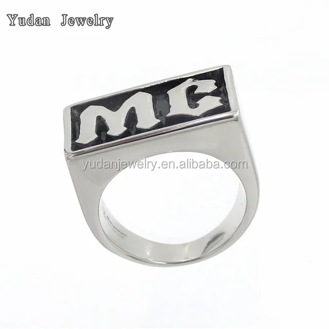 New Product 316 stainless steel mens ring