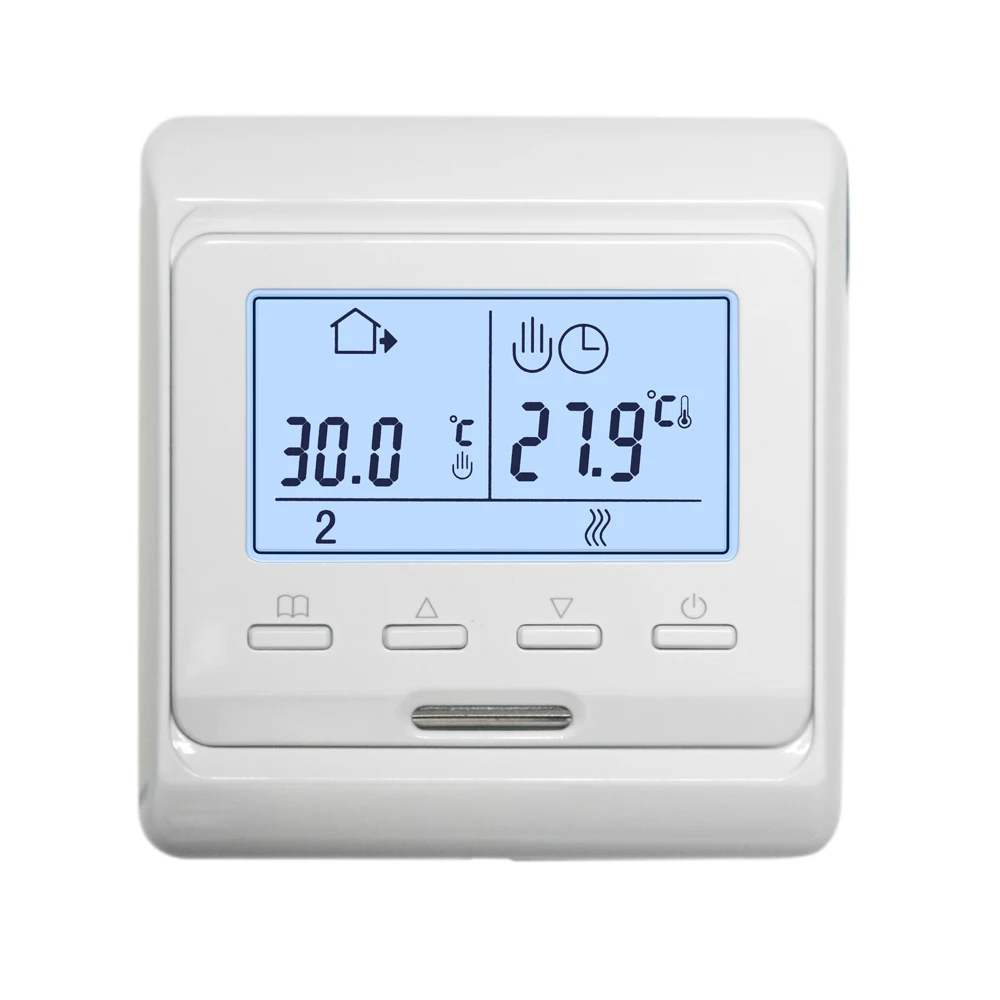 lcd weekly programmable honeywell digital thermostat with fan controller