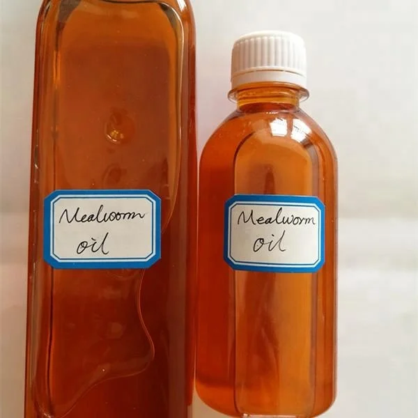 Pure Aquatic Feed Additives Natural Mealworm Oil Fish Meal Additives Insect Oil