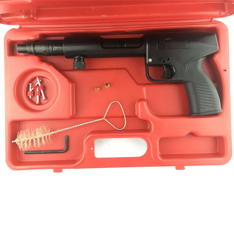 Black Roofing Nail Gun Available for .22 .27 cal Power Loads