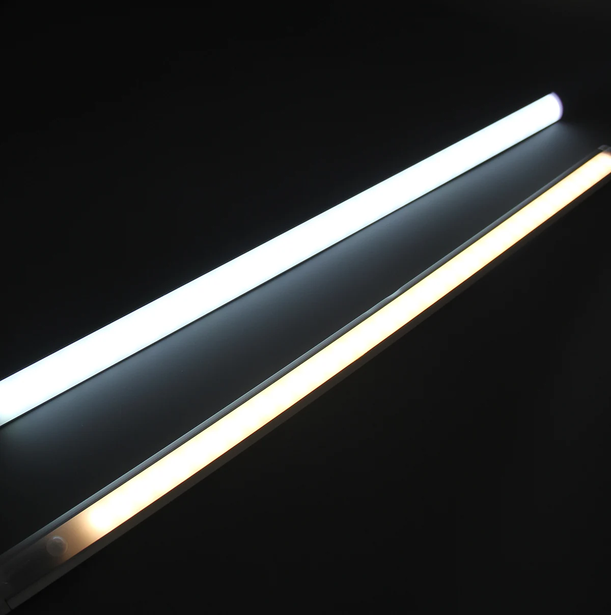 High quality led magnetic cabinet light Battery Powered Security Cabinet Lighting 10 Led Motion Sensor Closet Light