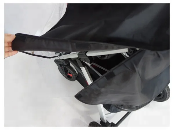 PVC fabric material baby stroller raincover accessories