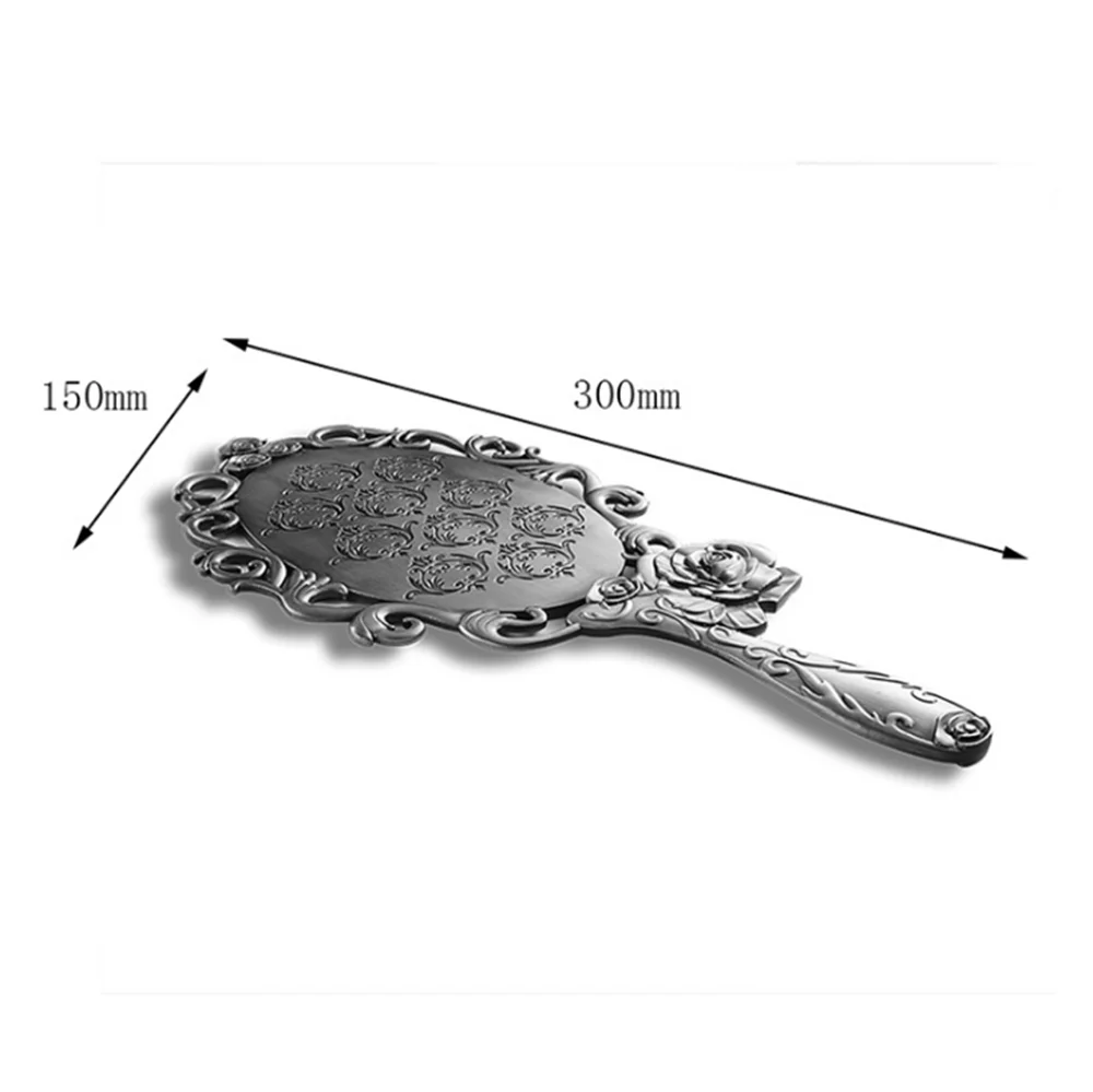 factory Wholesale Antique Hand Mirror Cosmetic Handheld Vintage Mirror for Ladies